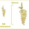 14k NZ Fern Leaf - Image 2