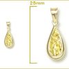 14kt Nugget Pendant - Image 2