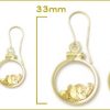 YGF Medium Plain Earring - Image 2