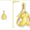 18kt Nugget Pendant - Image 2