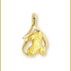 18kt Nugget Pendant