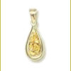 14kt Nugget Pendant