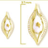 Quartz, Diamond & Nugget Pendant - Image 2
