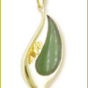 Jade & Nugget Pendant