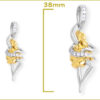 Diamond & Nugget Pendant - Image 2