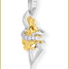 Diamond & Nugget Pendant