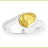 Silver Nugget Ring
